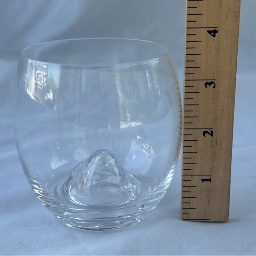 Clear Whiskey Ice Glass Tumbler
